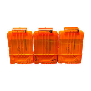 NERF N Strike Elite Magazine Clip 6 x3 Dart Quick Reload Soft Dart Ammo Clips